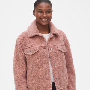 GAP Teddy Bear/Sherpa Jacket